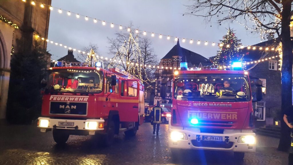 Auch die Feuerwehr macht mit