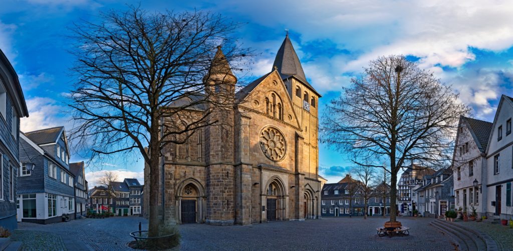 Panorama historischer Markt